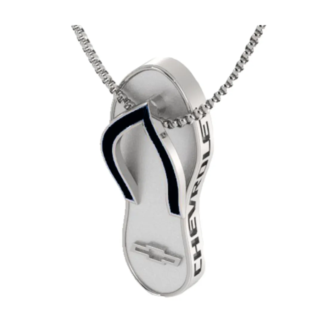 Chevrolet Bowtie Flip Flop Pendant