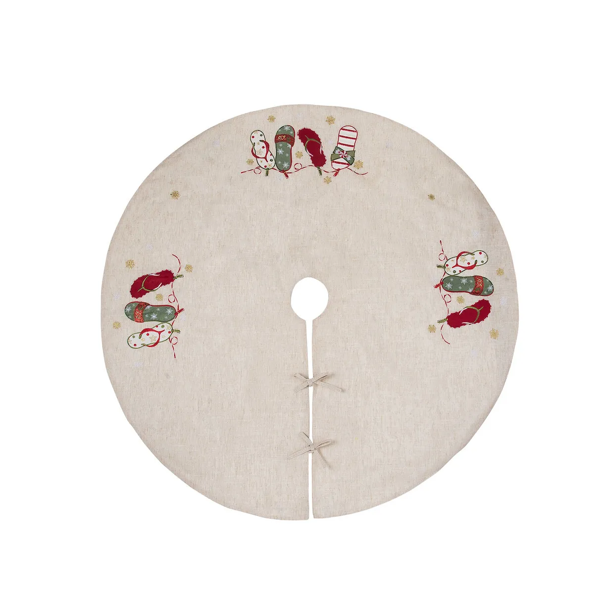 Flip Flop Christmas Tree Skirt