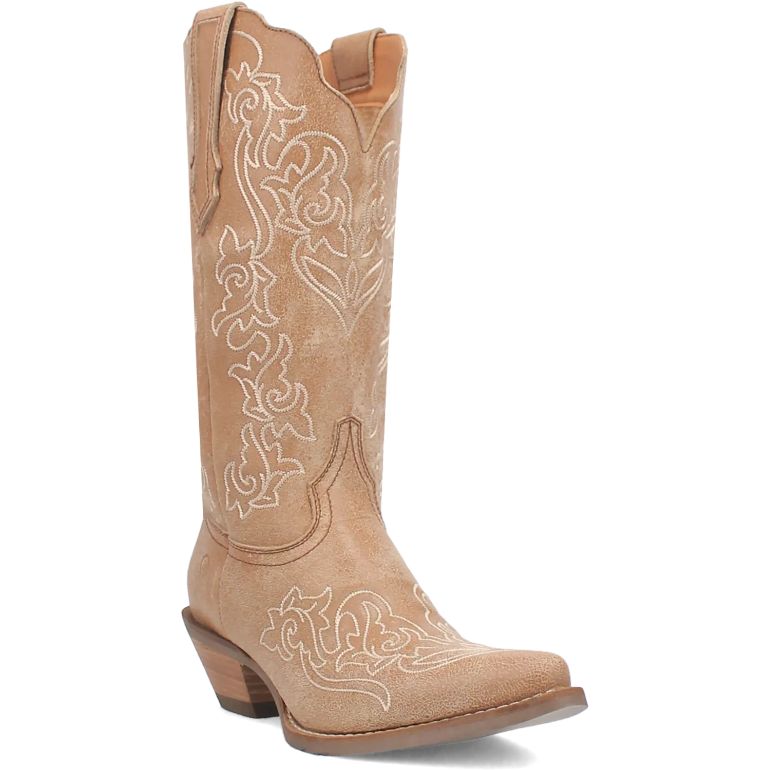 Flirty N' Fun Camel Leather Boots (DS)