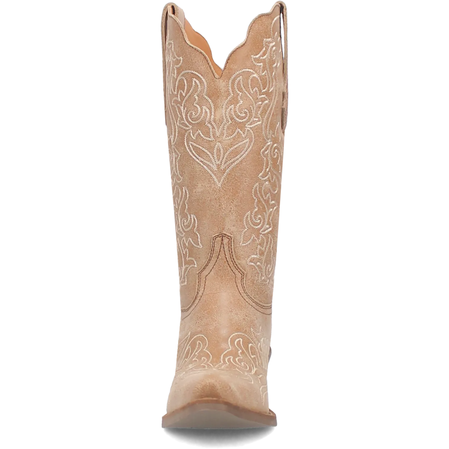 Flirty N' Fun Camel Leather Boots (DS)