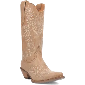 Flirty N' Fun Camel Leather Boots (DS)