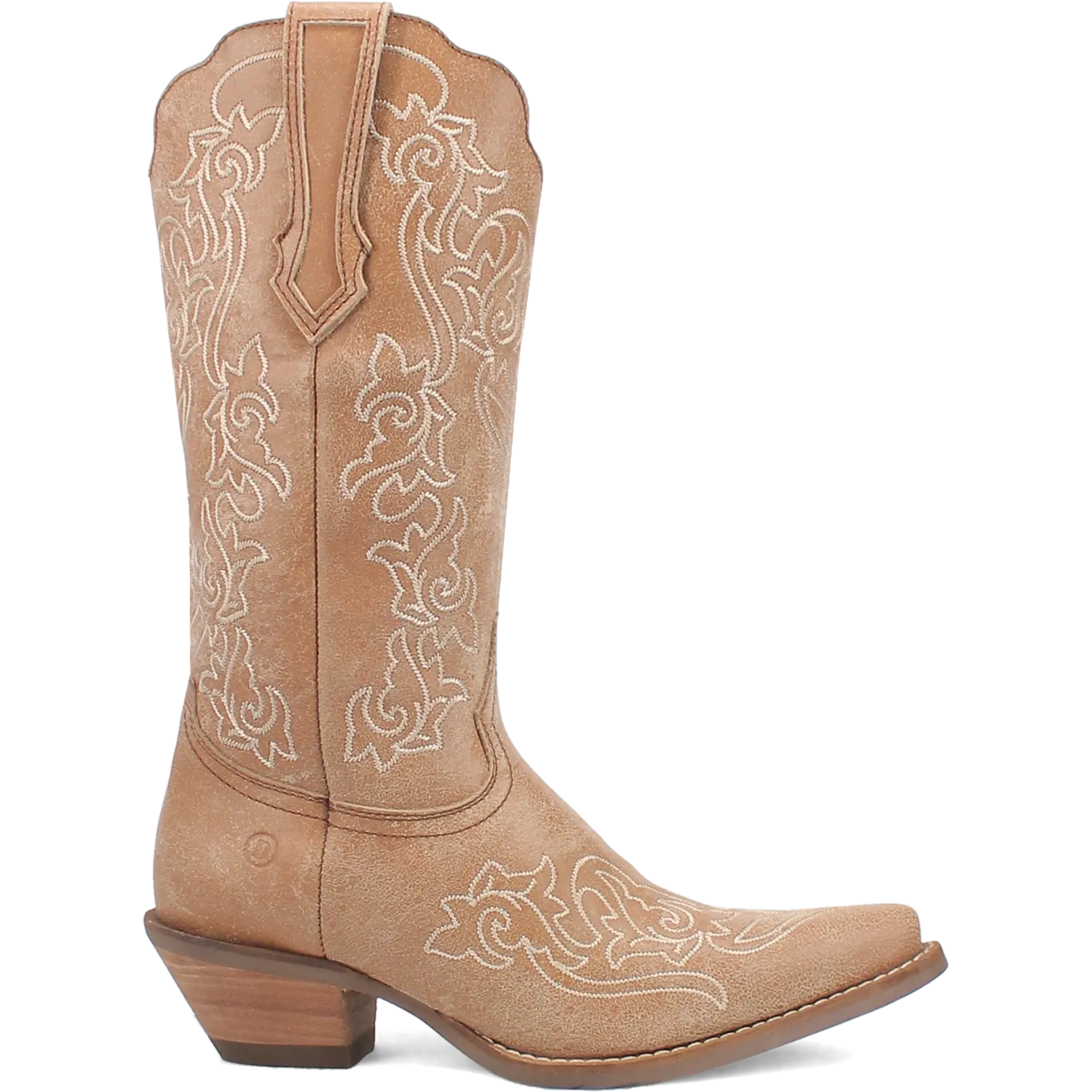 Flirty N' Fun Camel Leather Boots (DS)