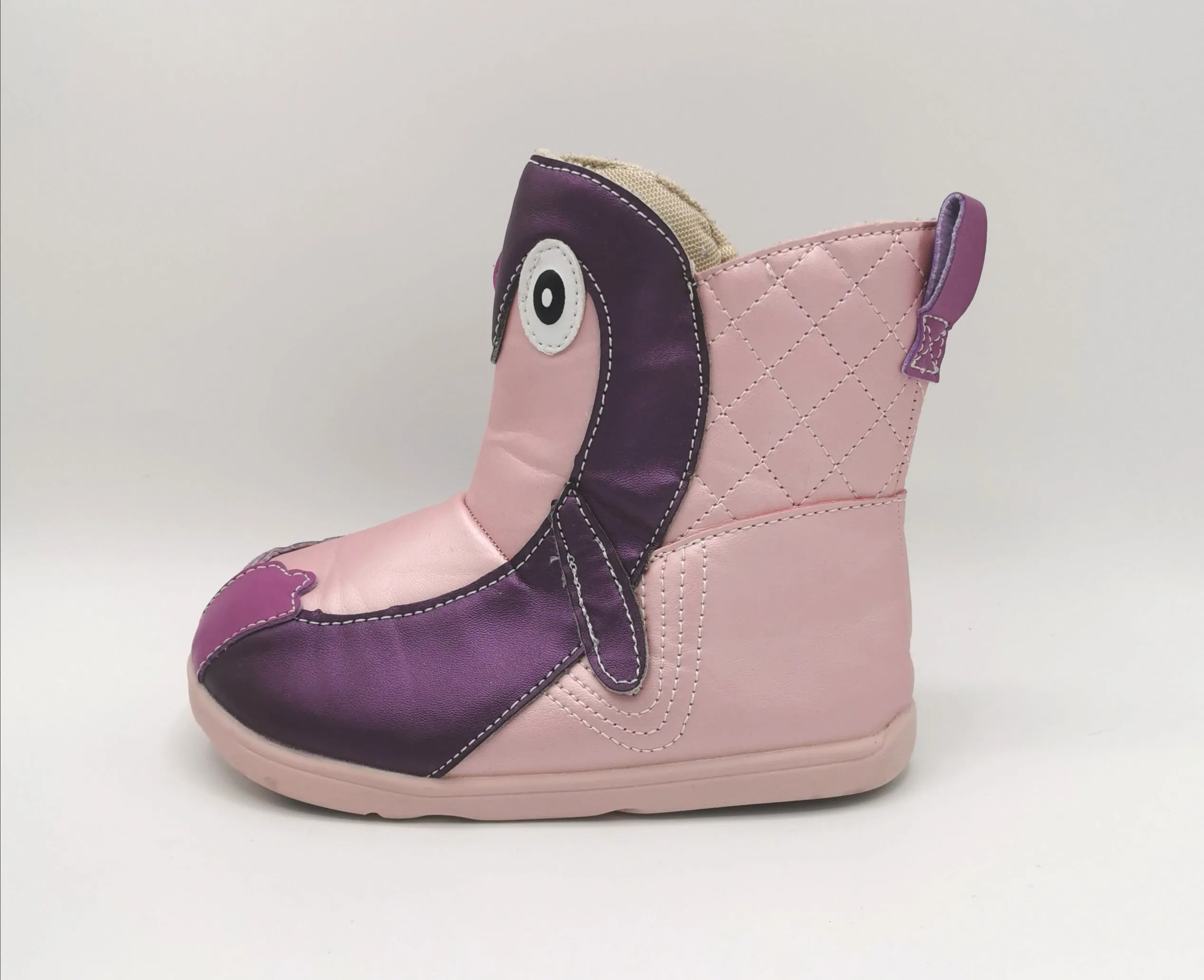 GIRL SIZE 12 YOUTH - ZOOLIGANS, Pawflex Penguin Graphic Boots EUC B19
